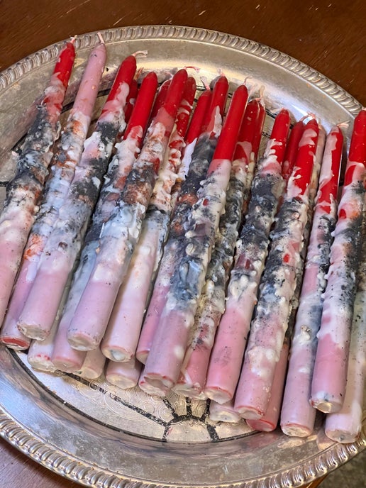 Hex Block Protection Candles