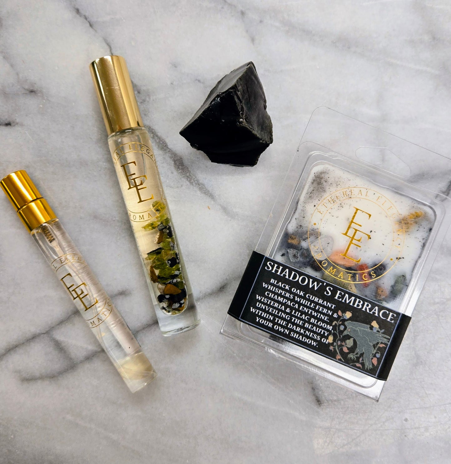 The Morrigan's Ritual Wax Melt Shadow's Embrace