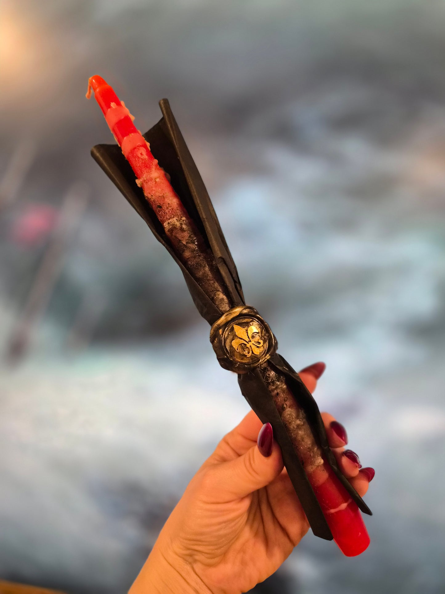 Hex Block Protection Candles