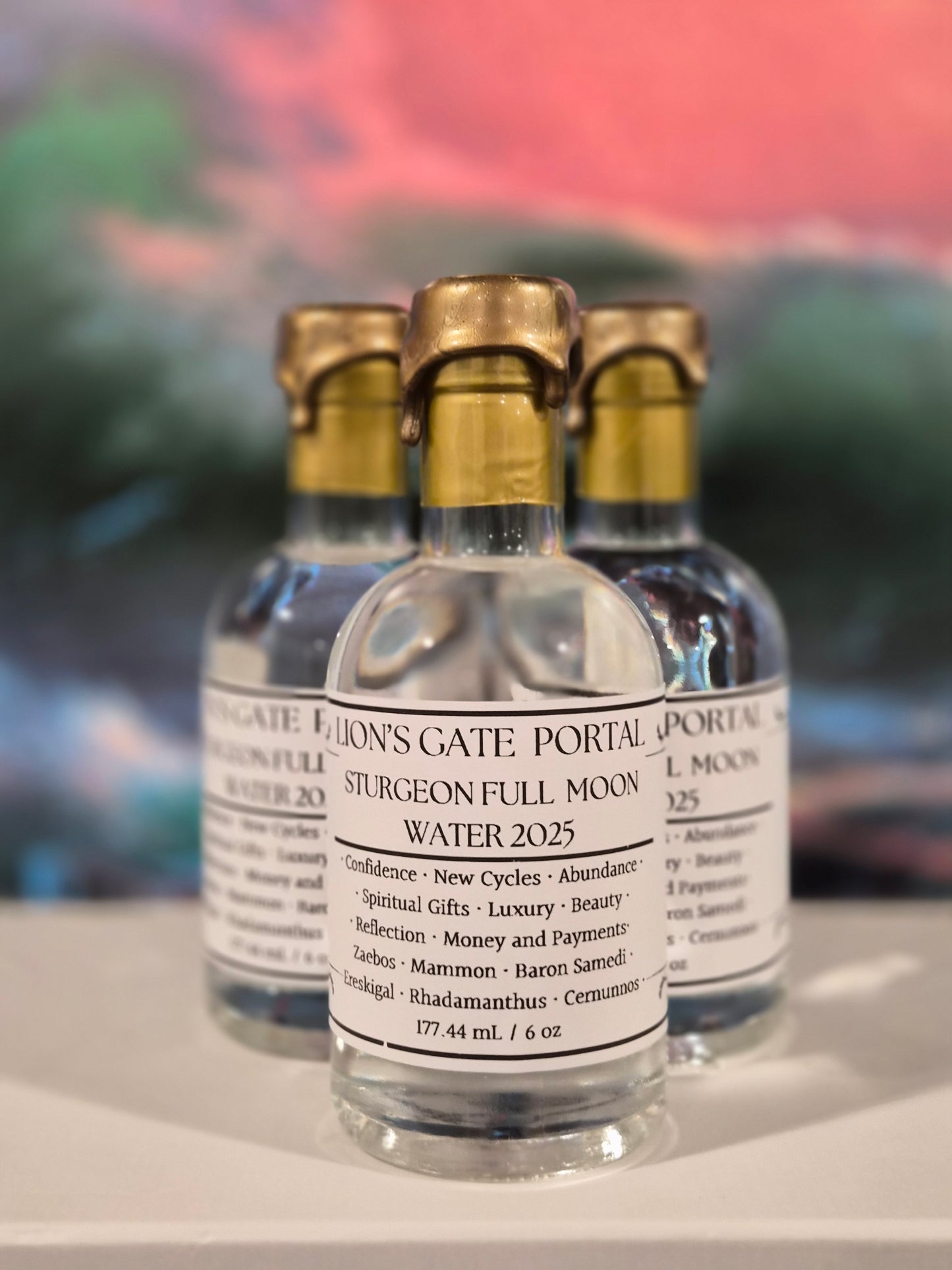 Lion's Gate Portal Sturgeon Full Moon Water 2025