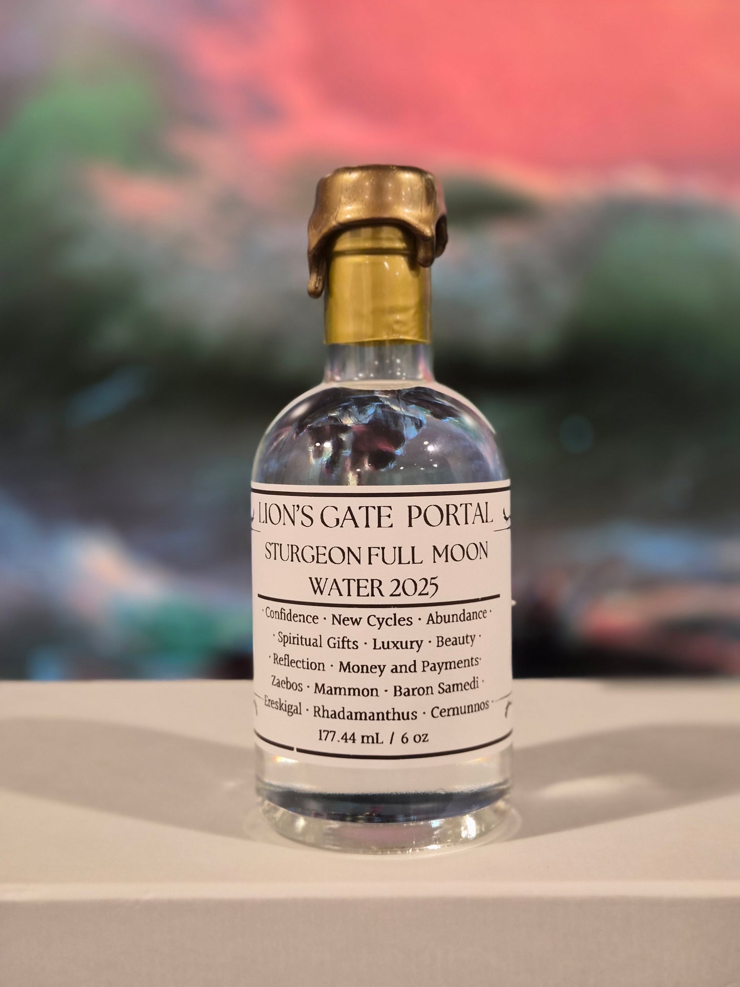 Lion's Gate Portal Sturgeon Full Moon Water 2025