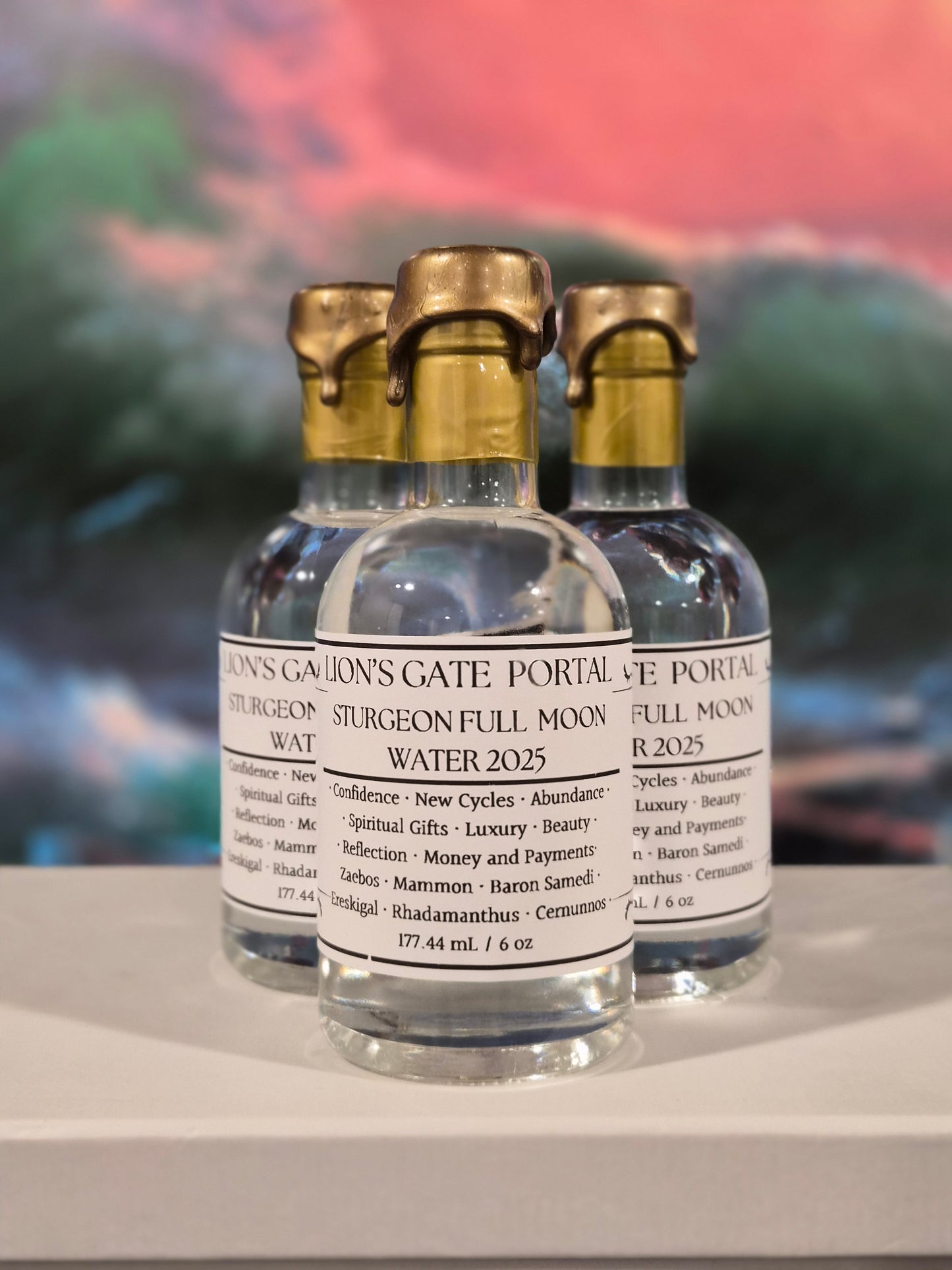 Lion's Gate Portal Sturgeon Full Moon Water 2025