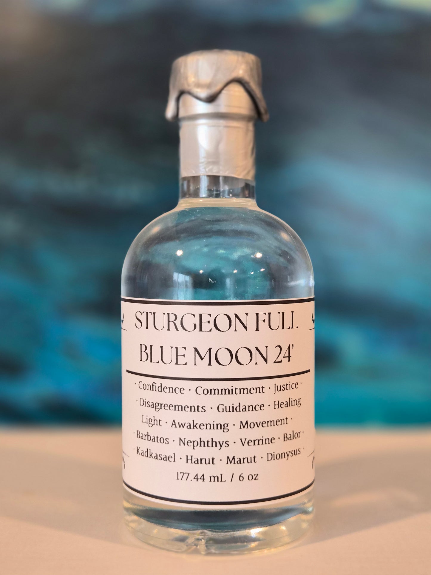 Sturgeon Full Blue Moon Water 2024