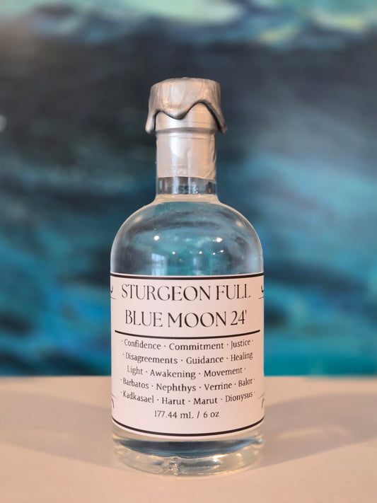 Sturgeon Full Blue Moon Water 2024